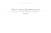 Report -1 on Slum Rehab