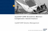 SAP Enables Better Corporate Governance