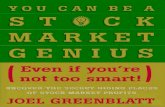 Greenblatt, Joel - You Can Be a Stock Market Genius
