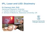 Laser, IPL and LED - Dosimetry