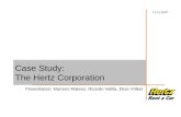 Case Study Hertz Corporation