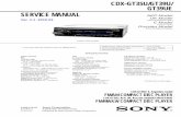 Sony Cdx-gt35u Gt39u Gt39ue