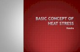 Basic Concept of Heat Stress