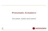 76622221 Pneumatic Actuator Basic Knowledge by Norgren