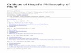 Marx - Critique of Hegel's Philosophy of Right