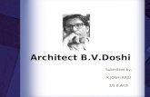 Architect BV DOSHI