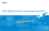 ZTE UMTS Indoor Coverage Solution 201001V1.0
