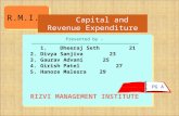 Capital and Revenue Expendituere Ppt