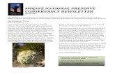 Spring 2013 Newsletter of the Mojave National Preserve C onservancy