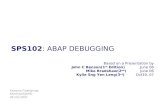 Abap Debugging Basic