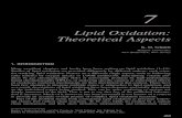 Lipid Oxidation-Theoretical Aspects