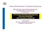 Advanced Wastewater Treatment Technology - Mech Vapor Recompression