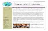 Defend.Serve.Educate May2013 Vol1 Issue1