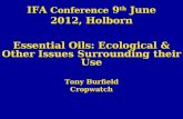 Essential Oils IFA Presentation
