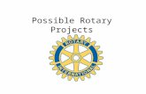 Projects for Rotary of LaPorte 2014 2015