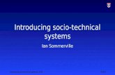 Introducing sociotechnical systems