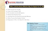 Kaysons education video lecture for jee mains and advance