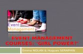 Event management courses girl power