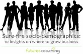 Sure fire Socio-demographics