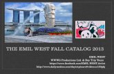 The emil west fall catalog 2013