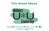 10 Good Ideas about Effective Meeting Leadership