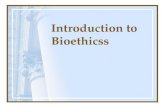 Bioethics defined