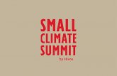 Small Climate Summit Sheets & Tweets
