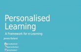 Personalised Learning ICEM 2013 Workshop