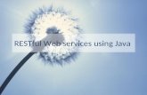 Developing RESTful WebServices using Jersey