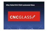 Why failed eva film laminated glass