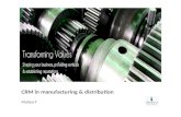 Crm for manufacturing & distribution (1)
