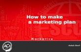 How to make a marketing plan