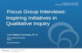 Focus Group Interviews: Inspiring Initiatives in Qualitative Inquiry