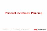 Personal Investment Planning