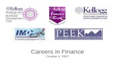 Careers In Finance 2007 10 04 Draft