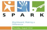 Spark Presentation- Blackboard Mobile