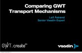 Comparing GWT Transport Mechanisms
