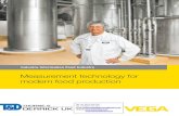 VEGA Pressure & Level Measurement  - Food Industry Applications