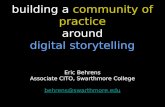 Building a Community of Practice around Digital Storytelling