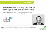 Mastering the Art of Management and Leadership