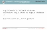 Department of Chemical Sciences Federico II Naples - 09.01.2014