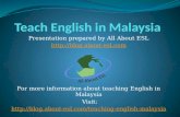 Teach English in Malaysia