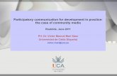Participatory Communication for Development in practice