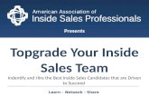 AA-ISP IS 2011 - Topgrade Your Salesteam