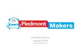 Piedmont Makers Founders Presentation