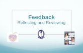 Feedback and Reflection - Staff Presentation