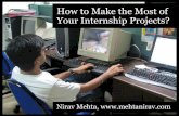 How To Make The Most Of Your Internship Project