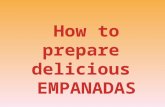 How to prepare Empanadas 4 CAD