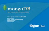 An Introduction to Big Data, NoSQL and MongoDB