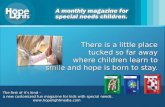 Hope Lights Tm Monthly Magazine For Kids With Special Needs 03